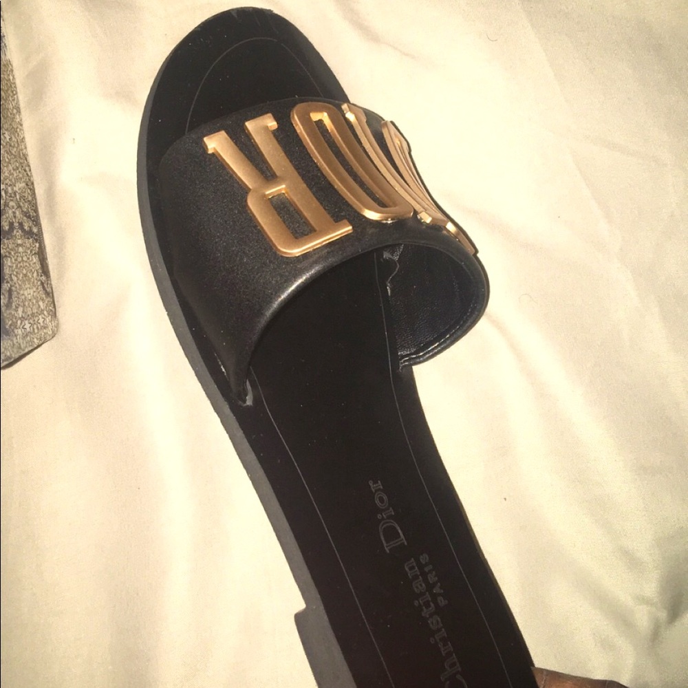 Christian Dior  diorevolution slide sandals